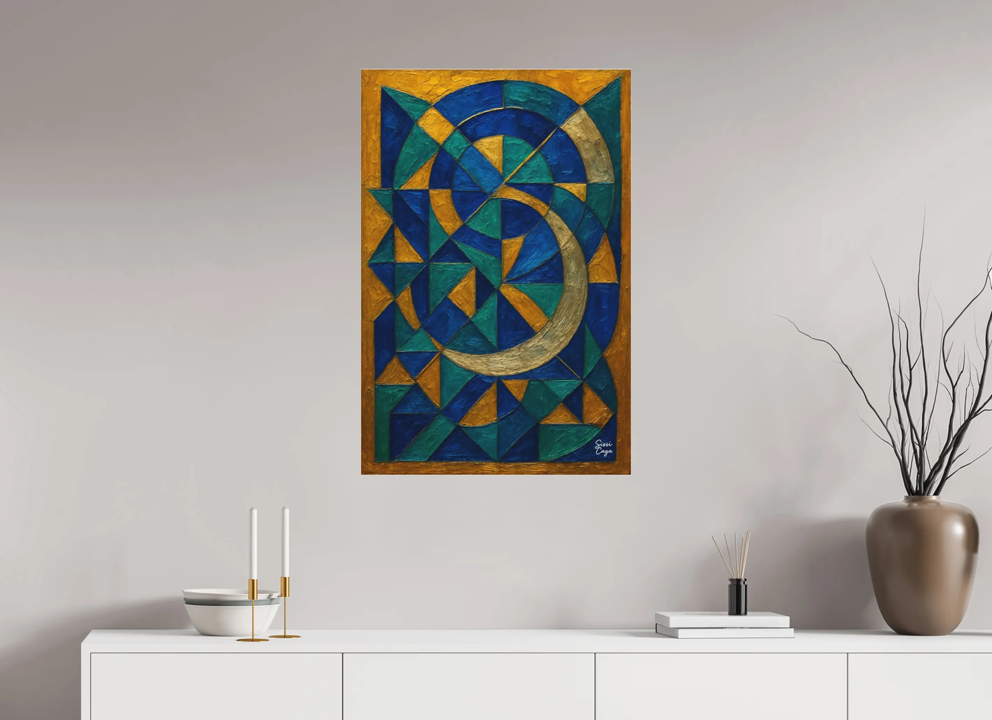 60 x 90 cm, Acrylic Fine Art Print The Wheel of Fortune