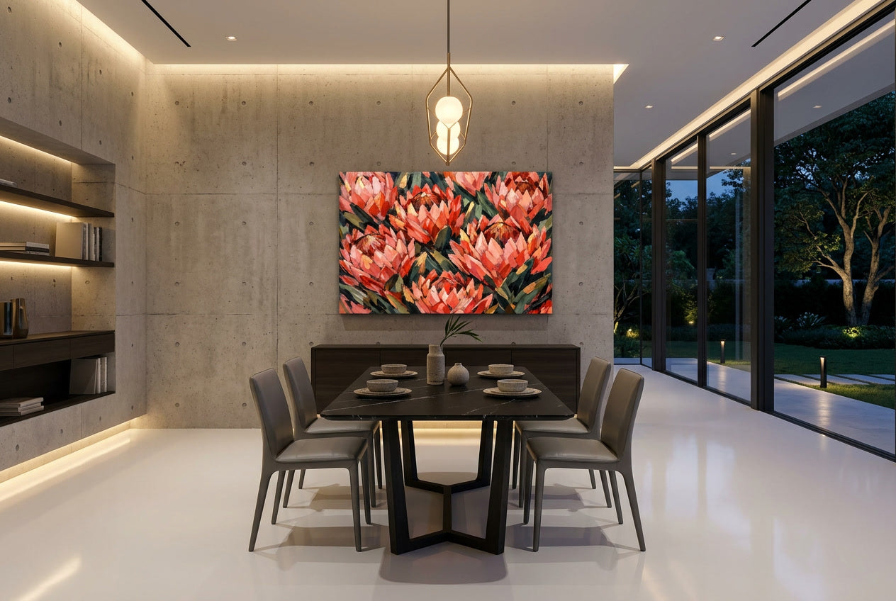 COral Proteas Villa dining Room