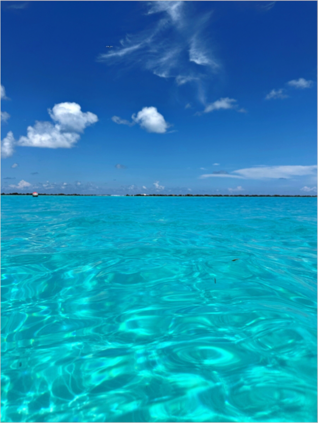 Crystal-clear turquoise lagoon in Lankanfinolhu Maldives - fine art photography by Sensorial Atelier