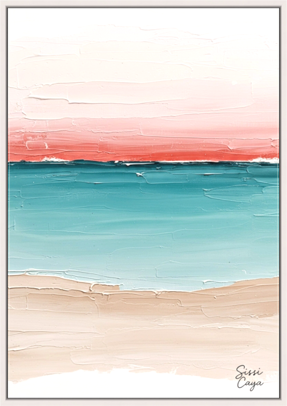 Main image Maldives Canvas Framed