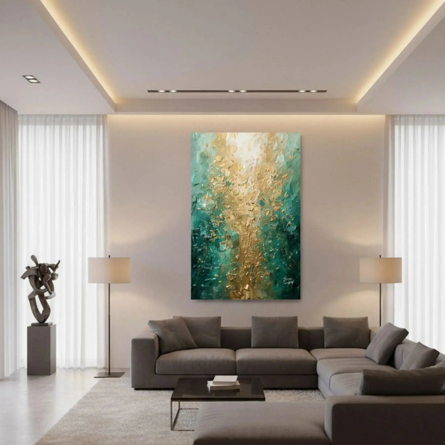 Abstract Wall Art  for Abundance Manifest Collection, Sensorial Atelier Limited Editions