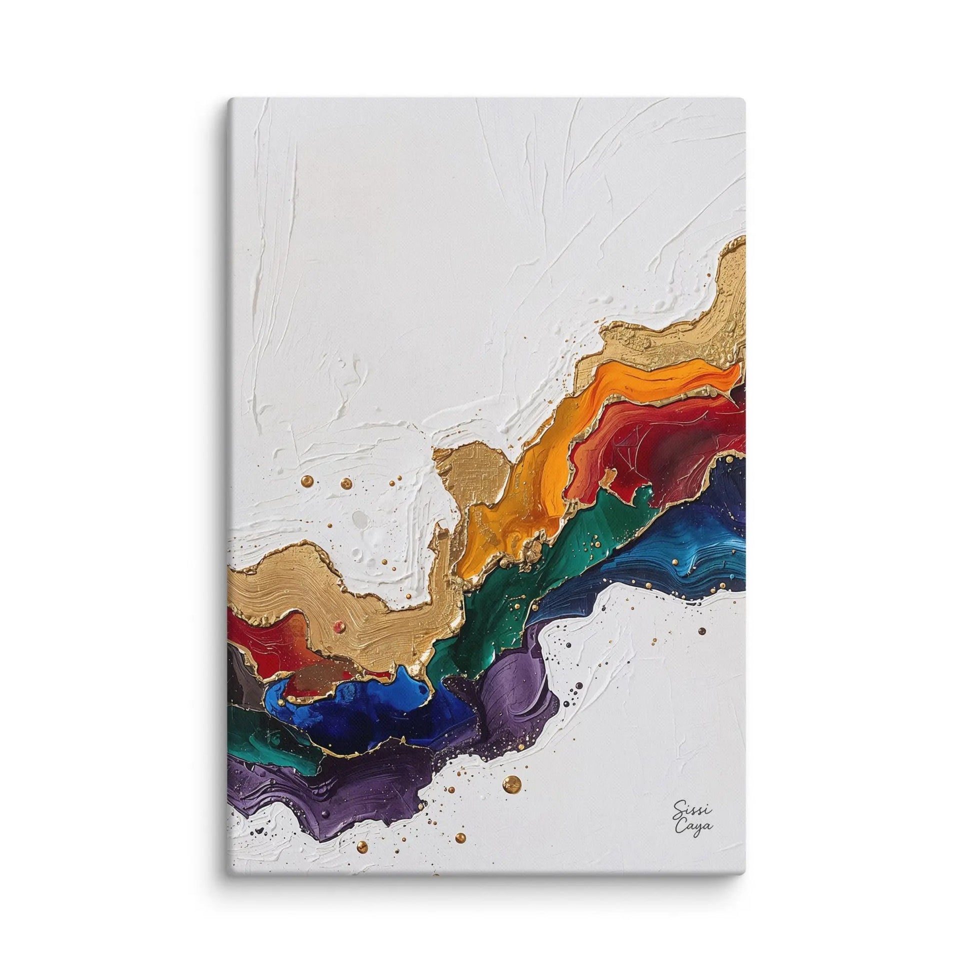 Manifest Alignment Canvas Artwork Limited Editions by Sissi caya, Senorial Atelier