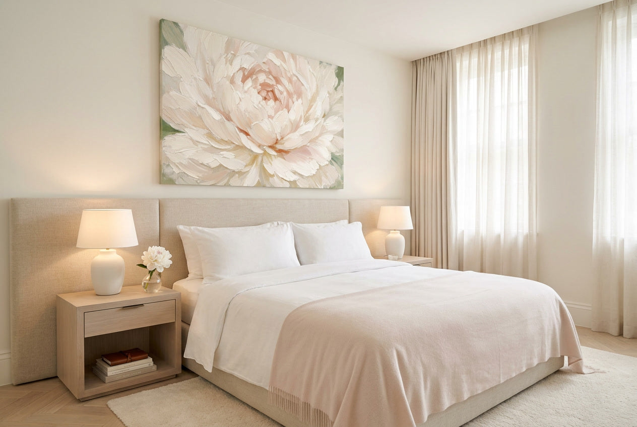Peonia Alba makes charme in luxury hotel suite