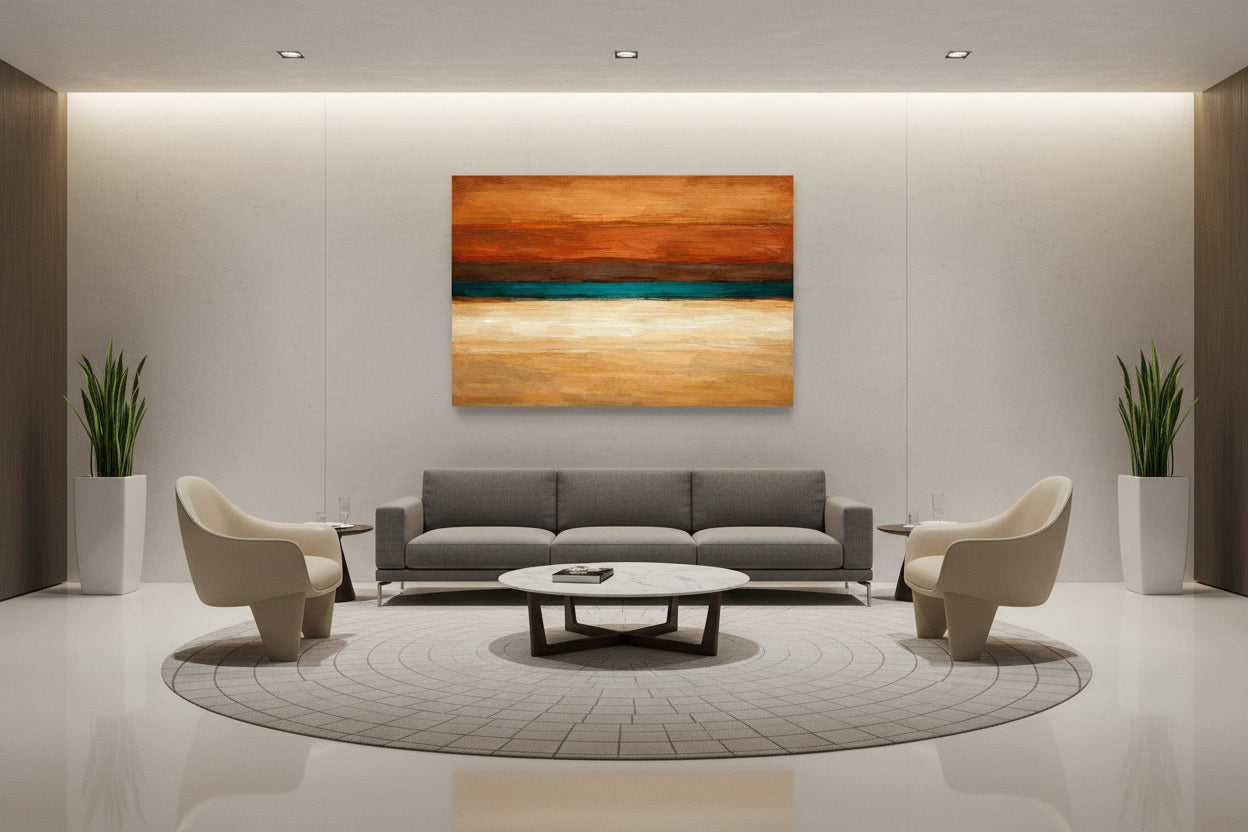 Terr Horizon in Hotel Lobby