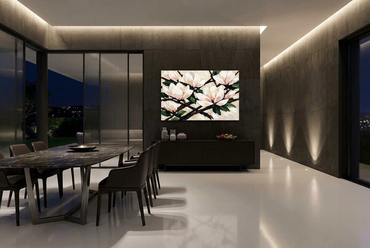 White Magnolias Villa dining room