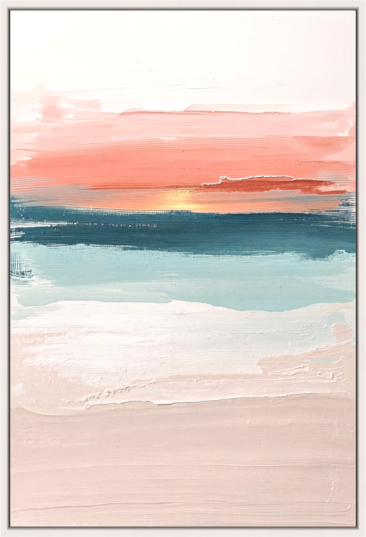 Zanzibar most iconic beach sunser premium cnvas print by white wall  a limited edition of Sissi Caya