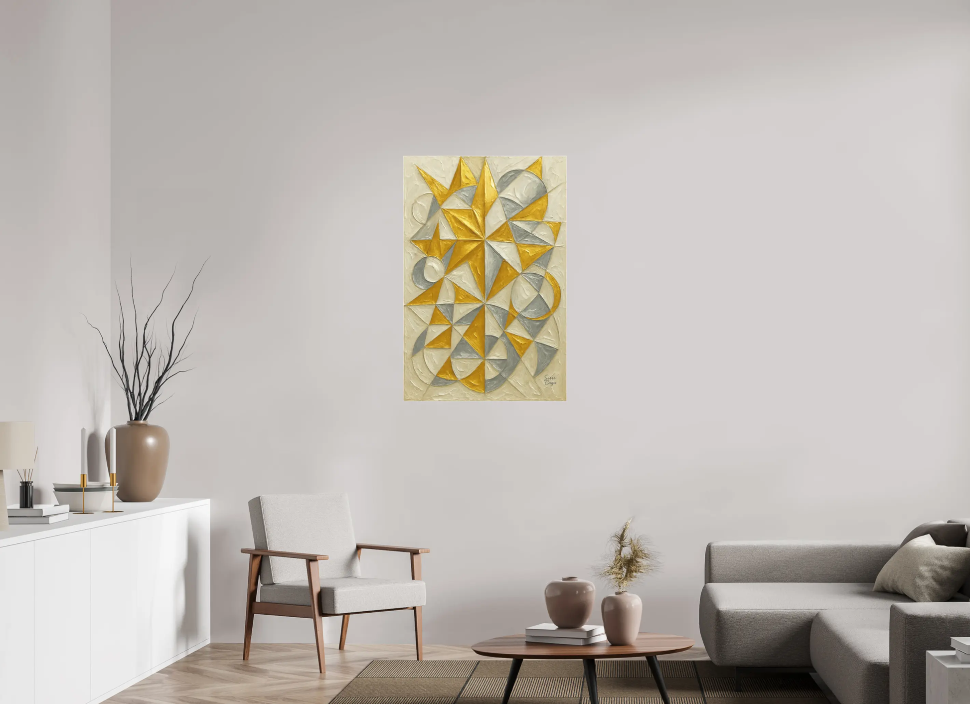 70 x 105 cm, Acrylic Fine Art Print The Star & The Temperance