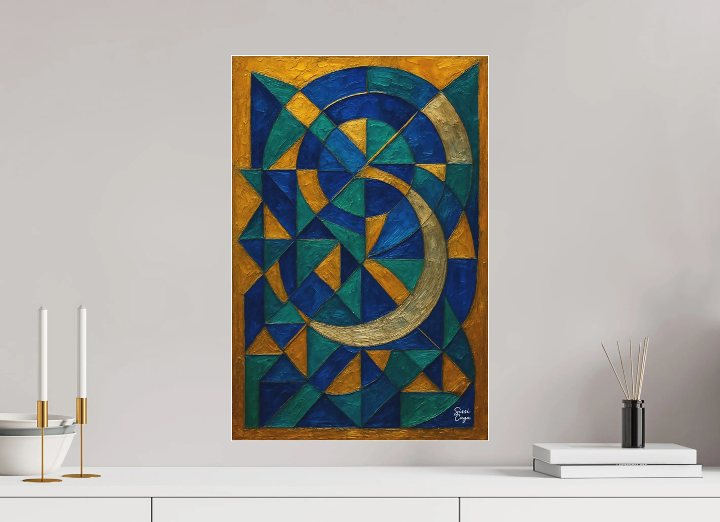 40 x 60 cm, Acrylic Fine Art Print The Wheel of Fortune