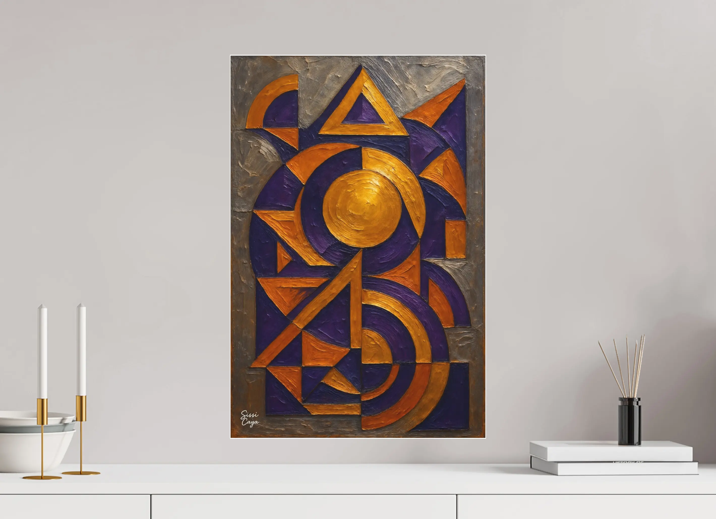 40 x 60 cm, Acrylic Fine Art Print Creativity – The Magician