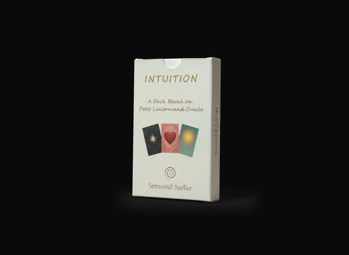 INTUITION DECK | Luxury Lenormand Inspired Cards Sensorial Atelier