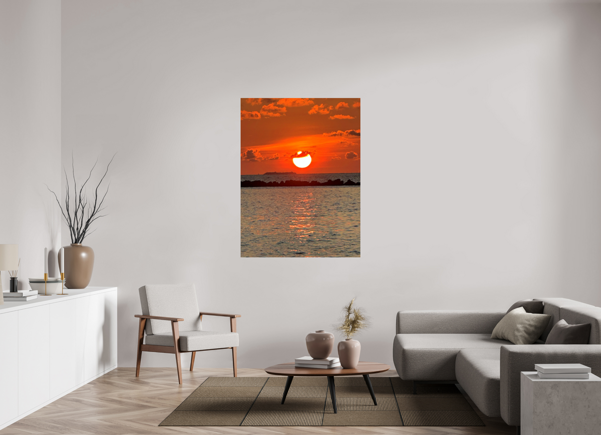 105 x 140 cm, Photo Print On Fuji Crystal DP II lankanfinolhu Gold