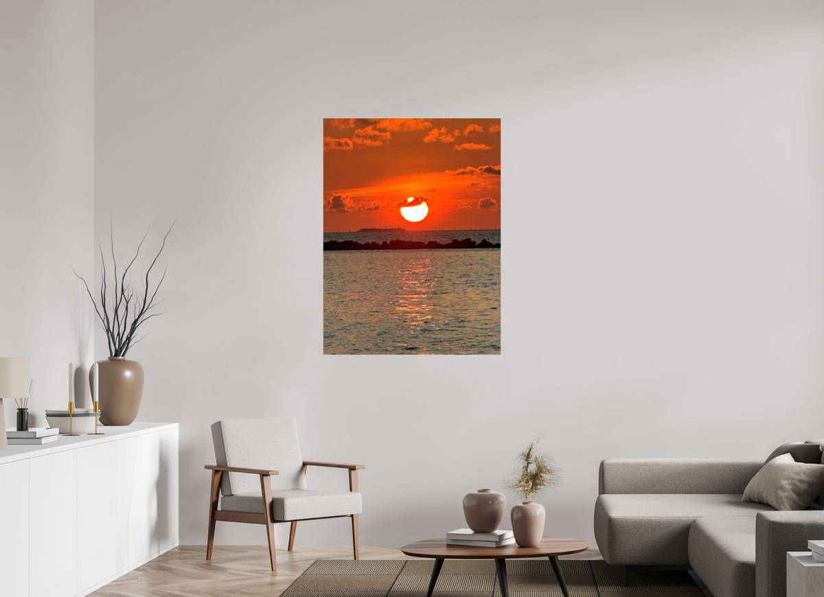 90 x 120 cm, Photo Print On Fuji Crystal DP II lankanfinolhu Gold