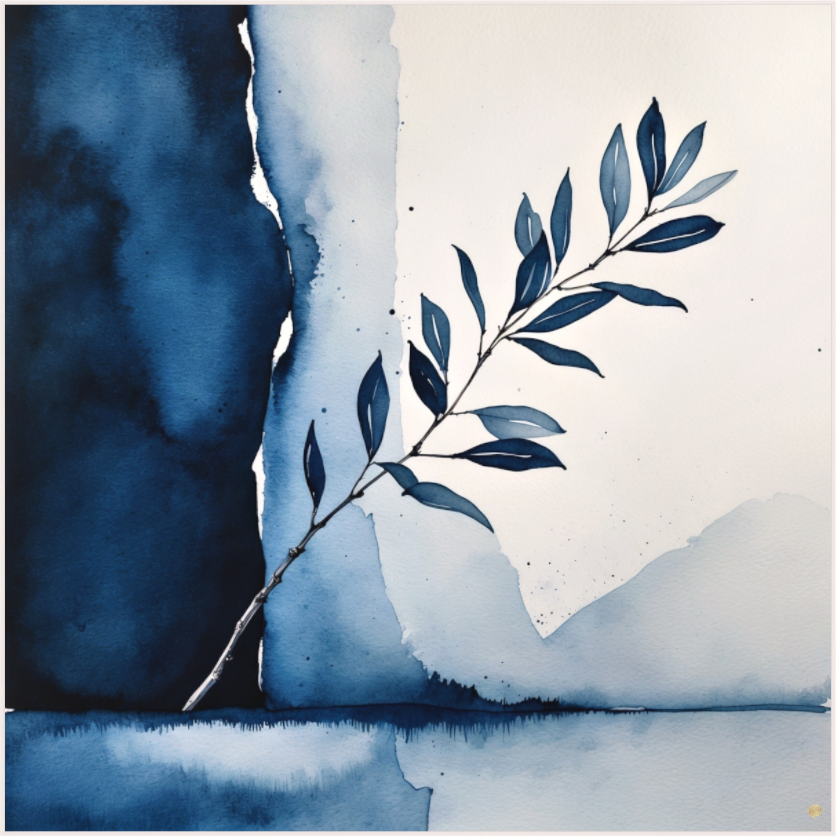 Main image Indigo Botanical II