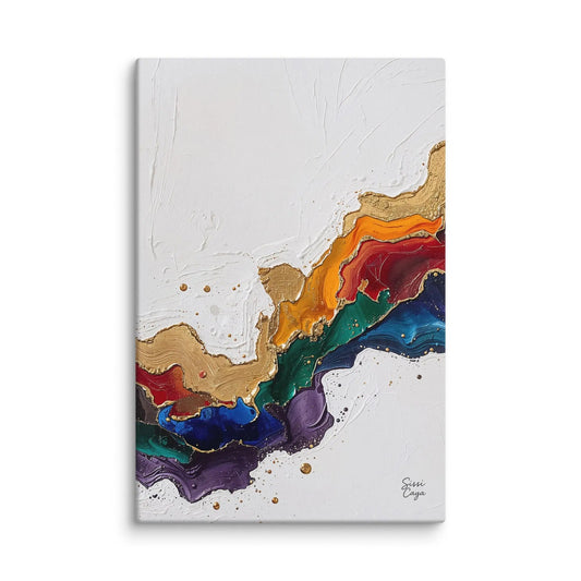 Manifest Alignment Canvas Artwork Limited Editions by Sissi caya, Senorial Atelier