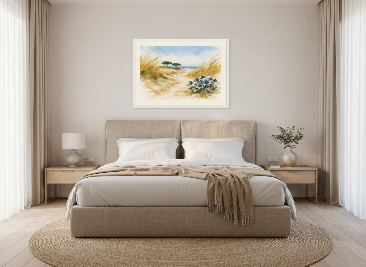 Sea Thistle in comporta hotel bedroom