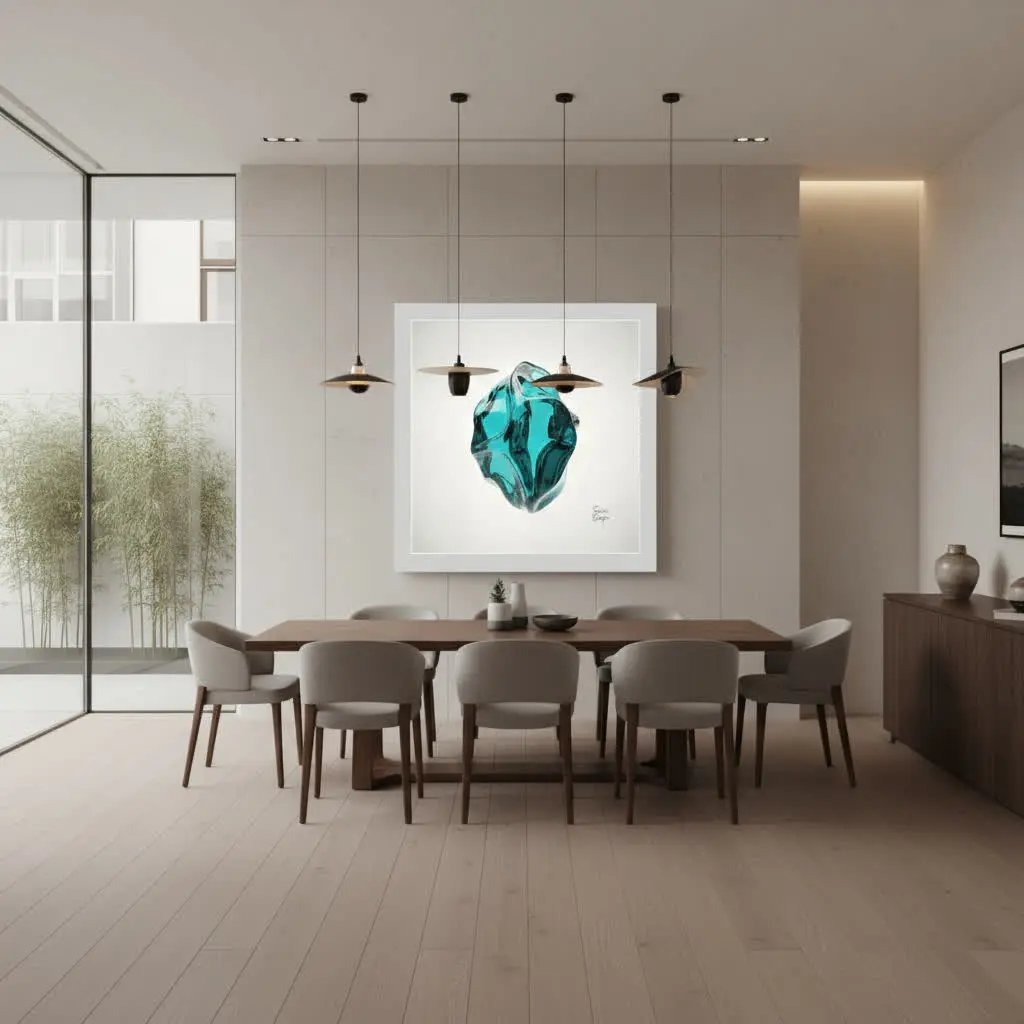 Apatite Energy Fine Art | Collectible Print | Easy-Swap Frame Sensorial Atelier